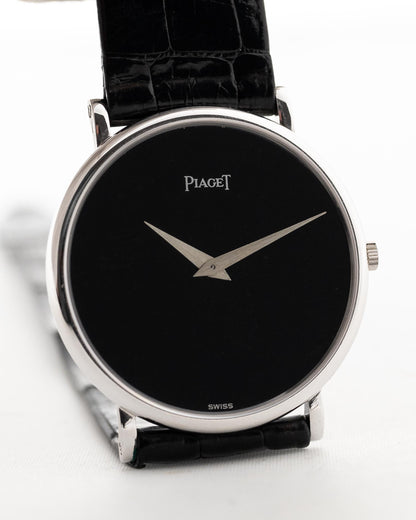 Piaaget Altiplano 18k Black Watch